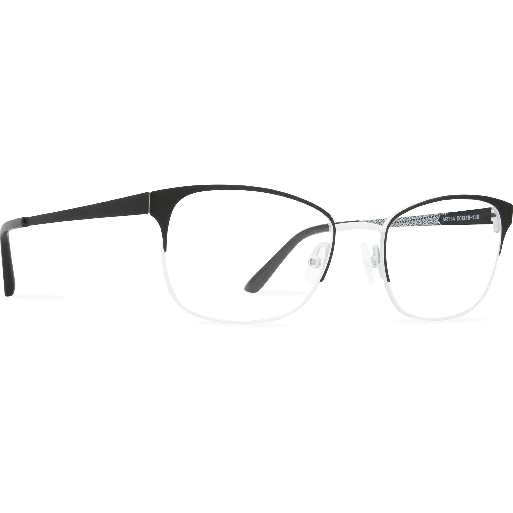 ARTDECO ART34 'khol' black/'geisha' white