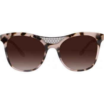 SUN SUN0392 pink turtle-shell/'khol' black