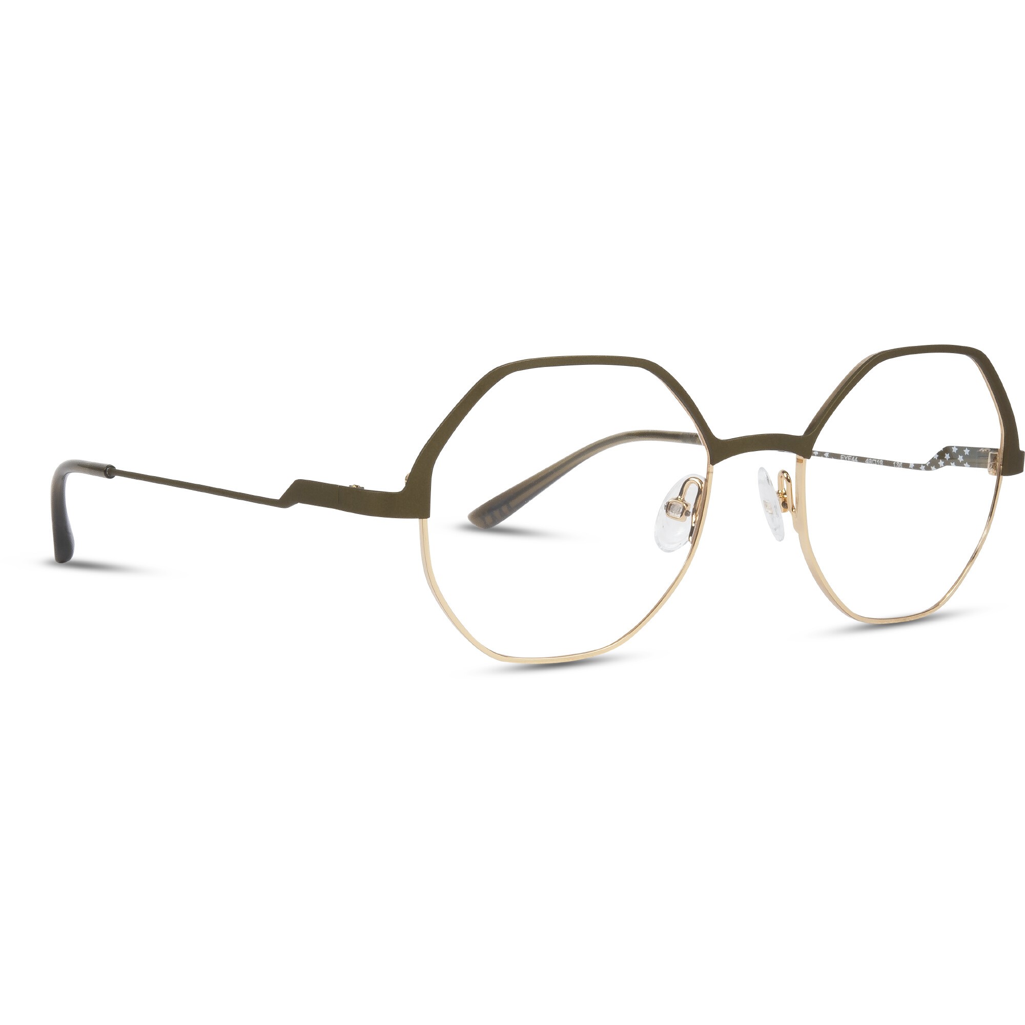 EYELINER EYE44 'army' green/'reine' gold