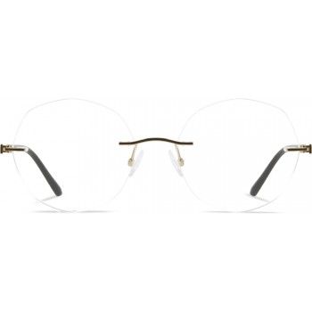 BARRETTE BARP12 'reine' gold/'khol' schwarz