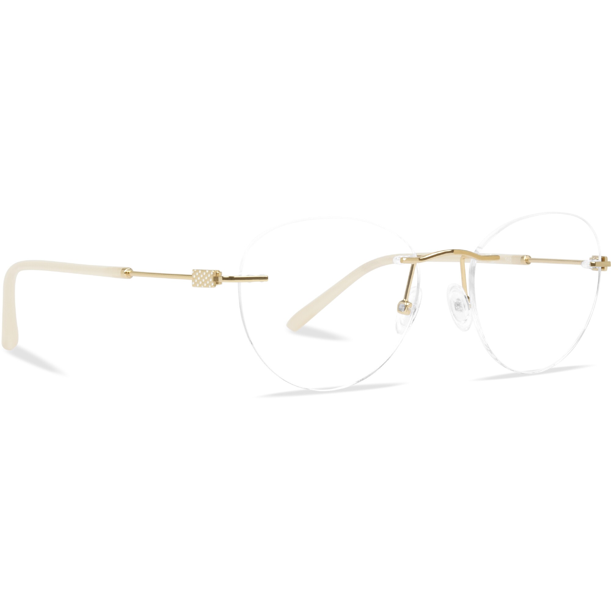 BARRETTE BARP16 or reine/blanc pinacolada