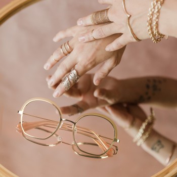 BANGLE BAN44 oro 'reine'/beige 'plage'
