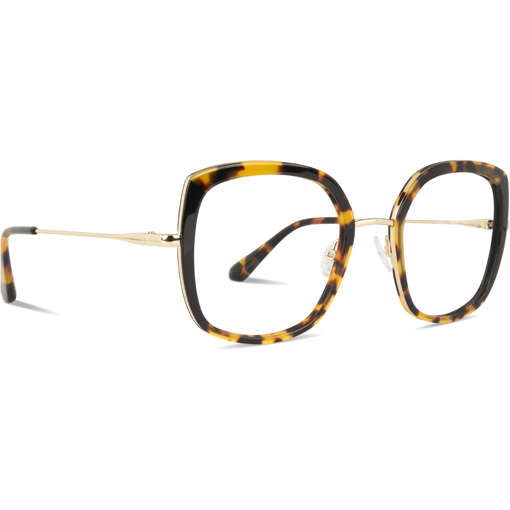 LOOSE LOO13 turtle-shell/'khol' black/'reine' gold
