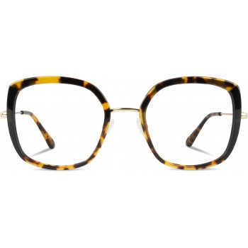 LOOSE LOO13 schildpatt/'khol' schwarz/'reine' gold