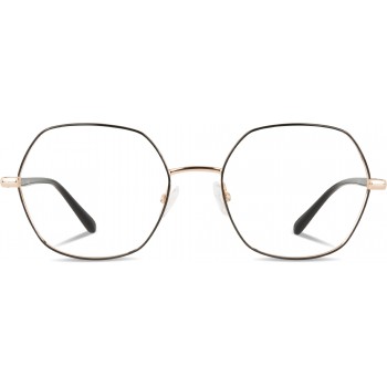 TWIN-SET TWI42 noir khol/golden pink