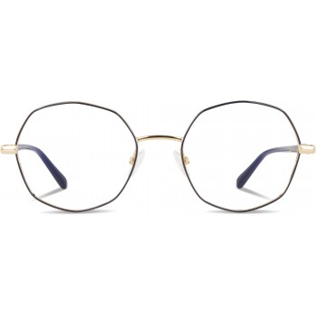 TWIN-SET TWI54 'minuit' blue/'reine' gold