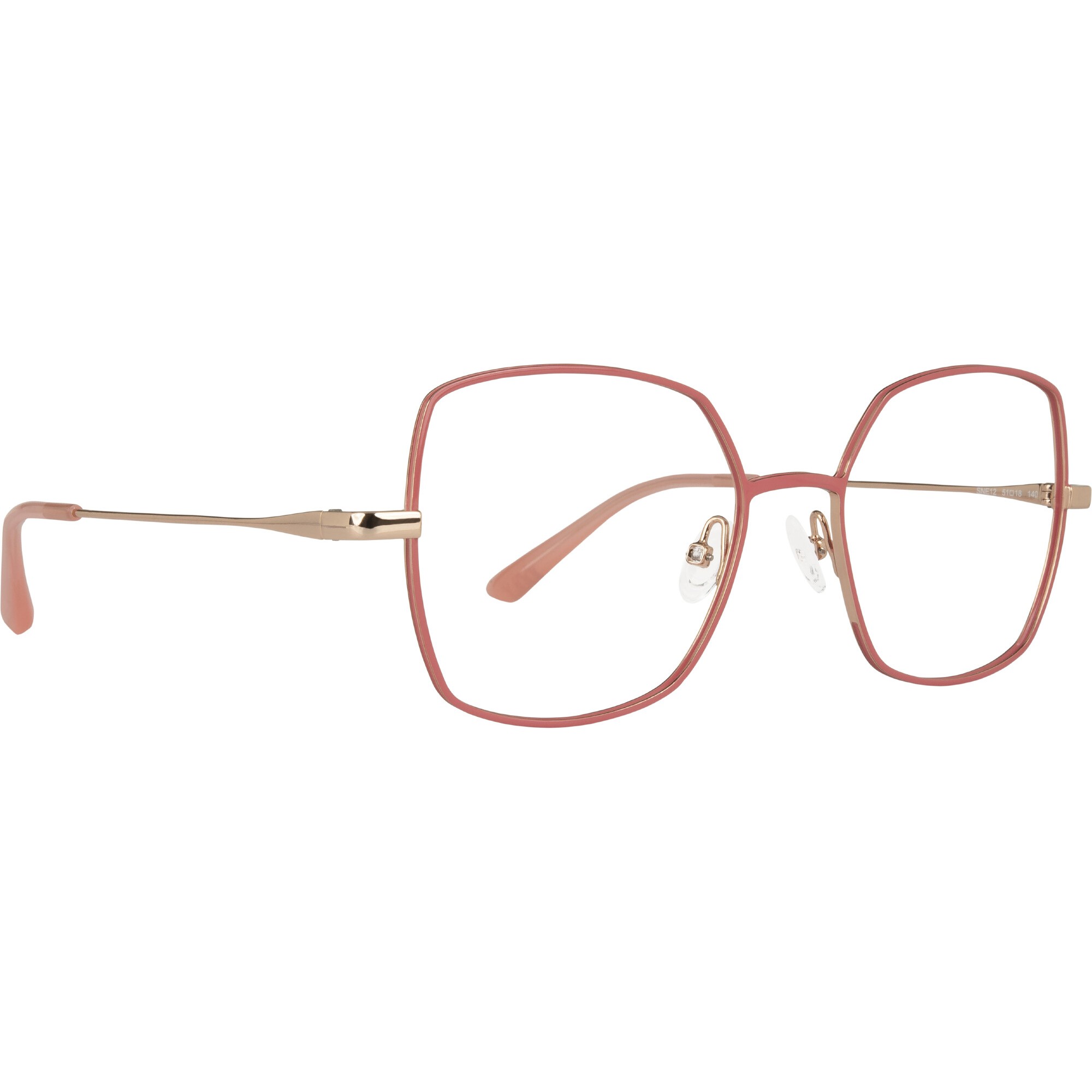 SNEAKERS SNE12 rose sunset/golden pink