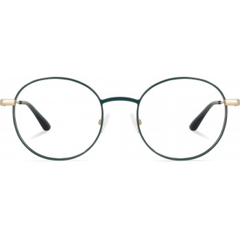 SNEAKERS SNE24 'petrolette' blue/'reine' gold