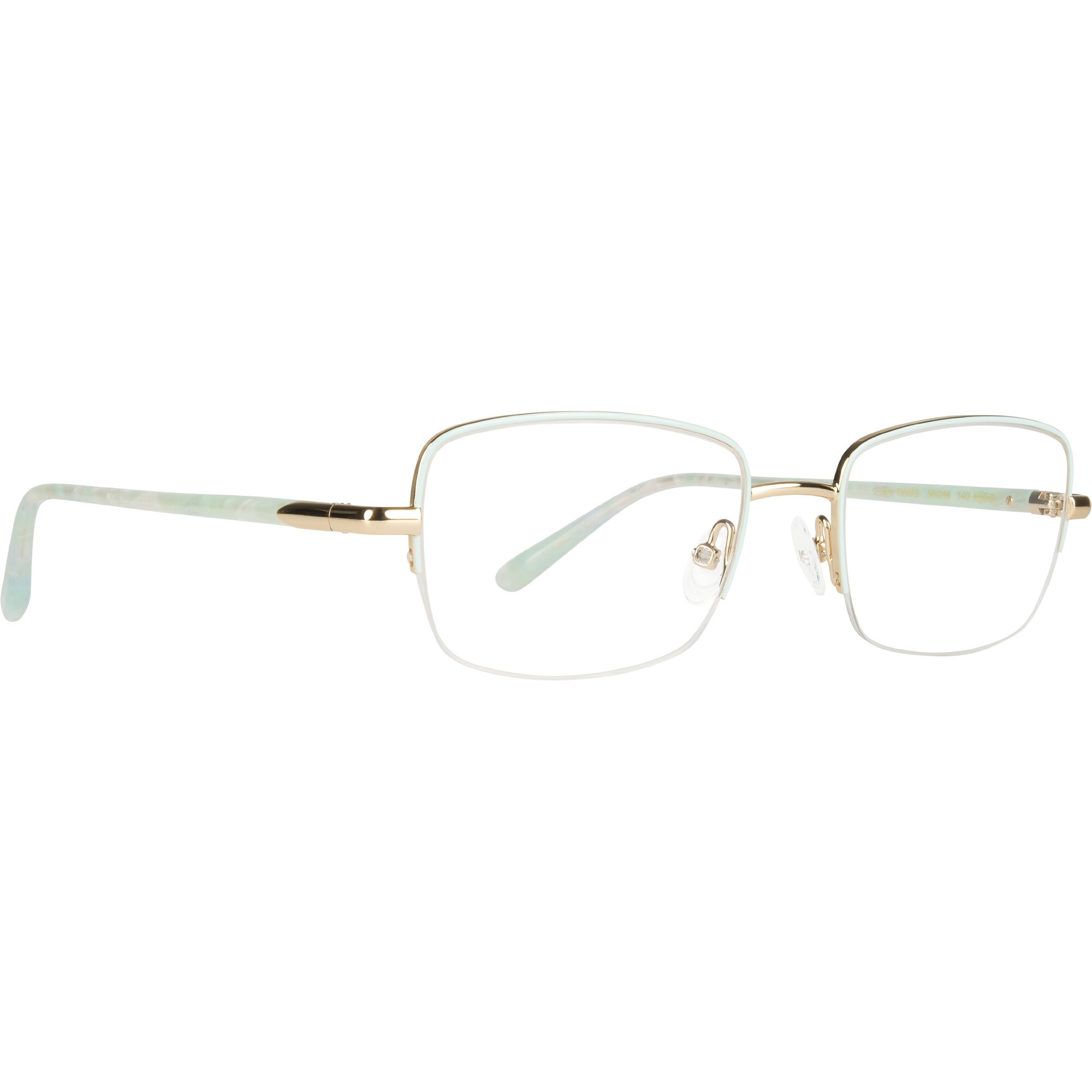 TWIN-SET TWI73 vert jade/or reine