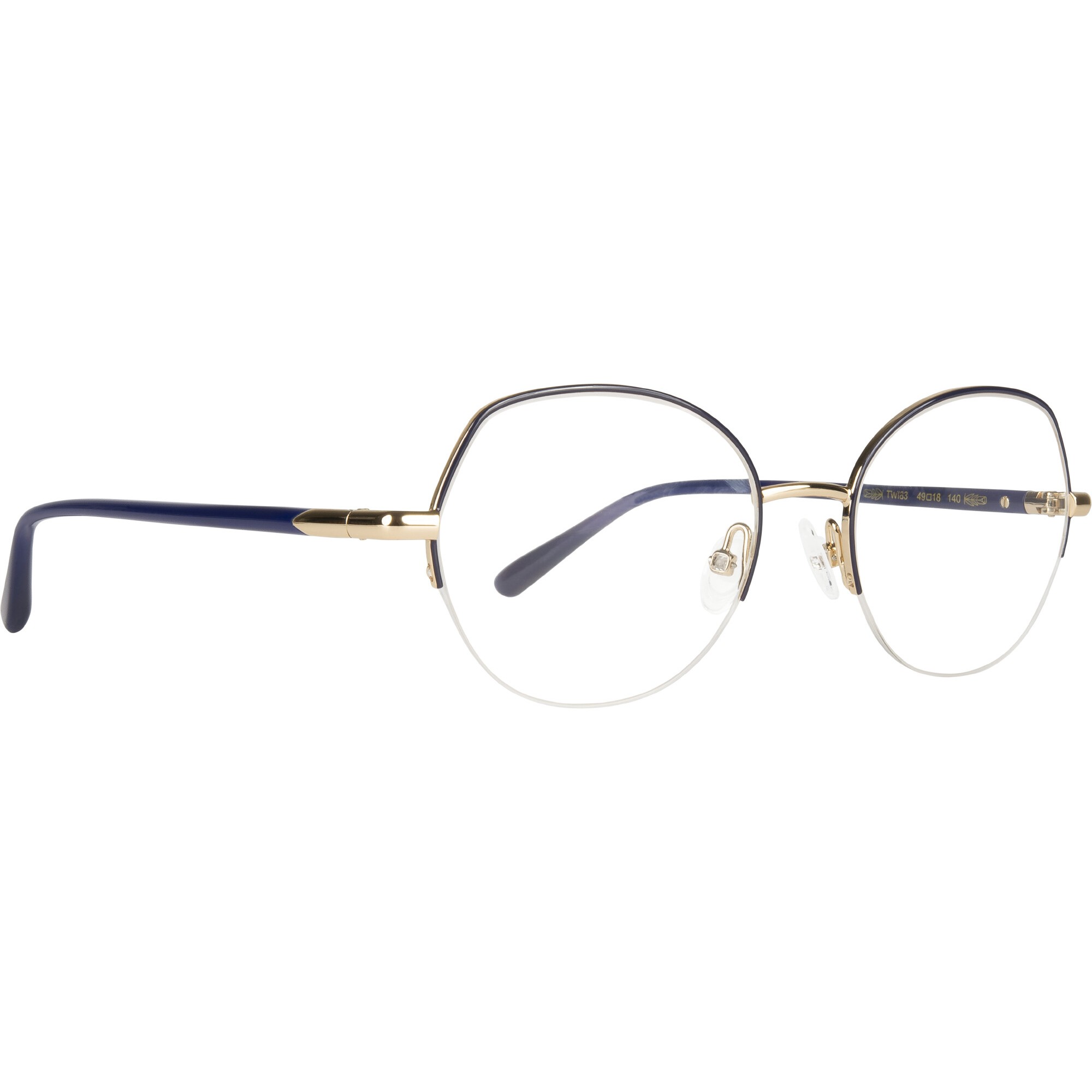 TWIN-SET TWI83 bleu minuit/or reine