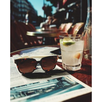 SUN SUN0631 ecaille de tortue/blanc pinacolada