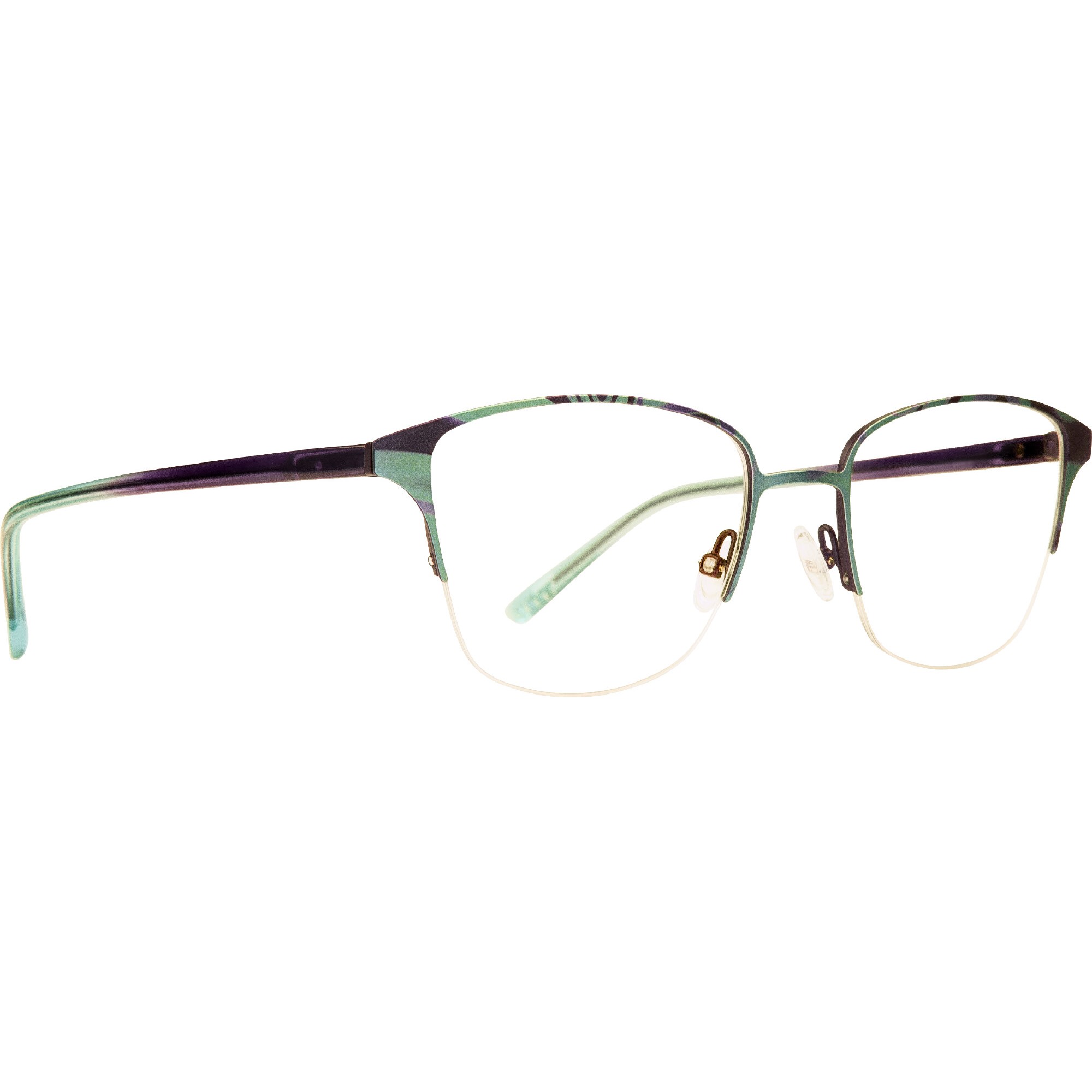 TIE&DYE TIE34 violet intense/vert jade