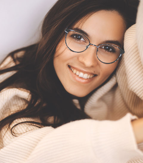 Lunettes de vue femmes france mode metal couleur tieanddy